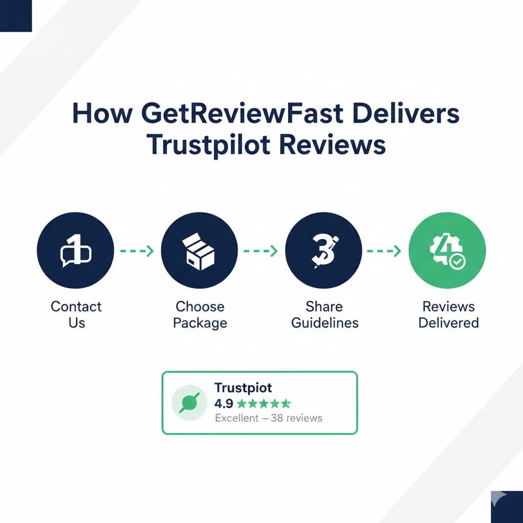 GetReviewFast Trustpilot review service — professional review delivery for businesses